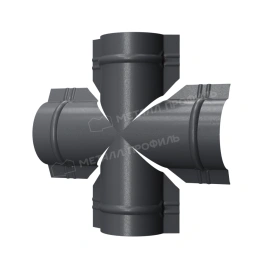 Четверник для круглого конька R110 (VikingMP-01-7024-0.45)