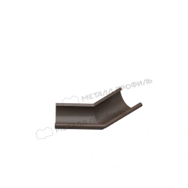 Угол желоба наружный D125 Foramina Freeze (FRZ_D-01-DarkBrown\DarkBrown-0.6)