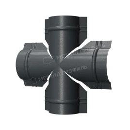 Четверник для круглого конька R110 (VikingMP-01-7016-0.45)